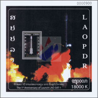 1st Year of Launch LAO SAT-1 (259)