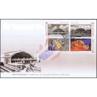 100 Jahre Bahnhof Hua Lamphong, Bangkok -FDC(I)-