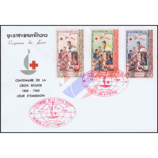 100 Jahre Internationales Rotes Kreuz -FDC(I)-I-