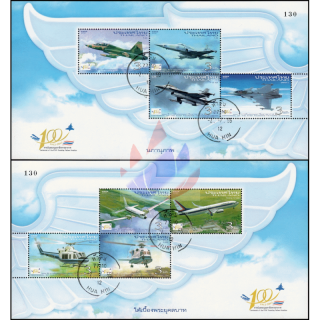 100 Jahre Kniglich-thailndische Luftstreitkrfte (II) (282-283) -GESTEMPELT-