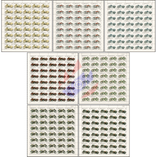 100 Years of Motorcycles -SHEET (II)- (MNH)