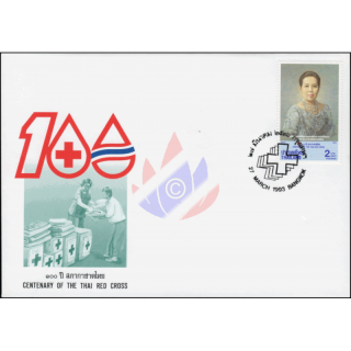 100 Jahre Nationales Rotes Kreuz -FDC(I)-I-