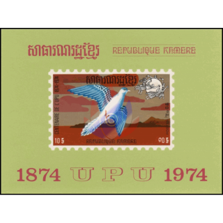 100 Jahre Weltpostverein (UPU) (I) -BLOCKRAND GRN-