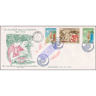 100 years World Postal Union (UPU) (I) -FDC(I)-IT-