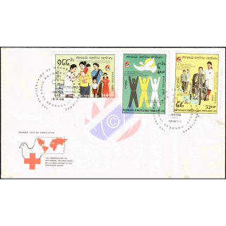 125 years International Red Cross -FDC(I)-