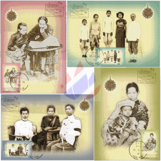 150th Anniversary of Queen Sri Savarindira (2012) (II) -MAXIMUM CARDS-