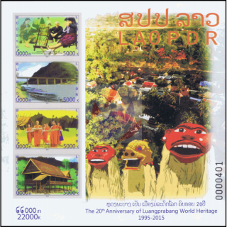 20 Jahre Luang Prabang auf der Welterbeliste der UNESCO (255B) (**)