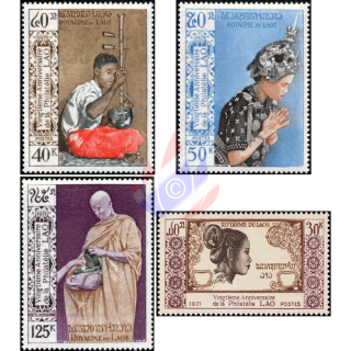 20 years of philately in Laos