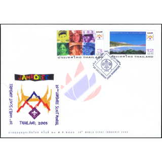The 20th World Scout Jamboree 2003 -FDC(I)-
