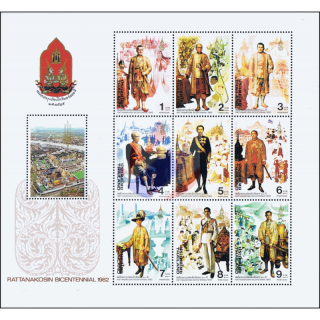 Rattanakosin Bicentennial 1982 (10) -ERROR / WITHOUT DIGIT NUMBER-