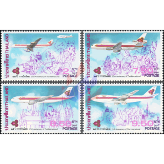 25 Jahre Fluggesellschaft Thai Airways (**)