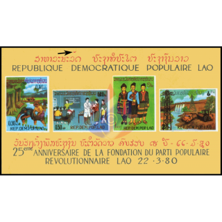 25 Jahre Laotische Revolutionre Volkspartei (A84III) (**)