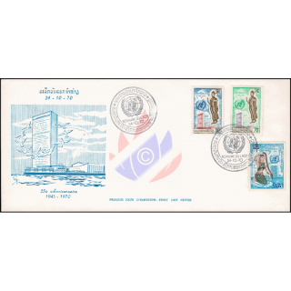 25 Jahre Vereinte Nationen (UNO) -FDC(II)-I-