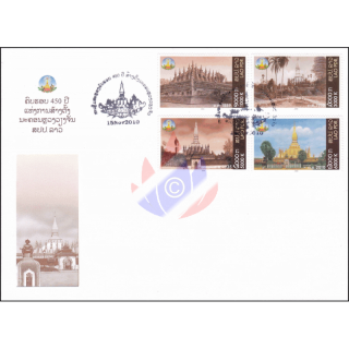 450 Jahre Hauptstadt Vientiane -FDC(I)-