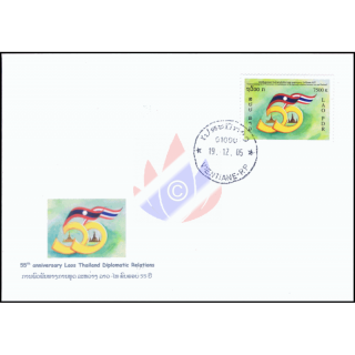55 years of diplomatic relations with Thailand -FDC(I)-