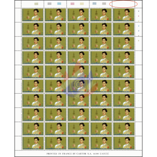 60th birthday King Bhumibol Aduljadeh (III) (1235) ERROR / WITHOUT NUMBER (MNH)