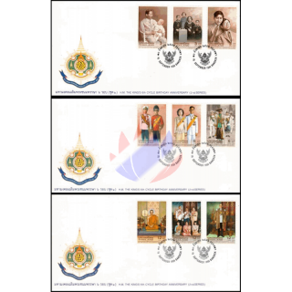 72. Geburtstag Knig Bhumibol Aduljadeh (II): Lebensabschnitte -FDC(I)-I-