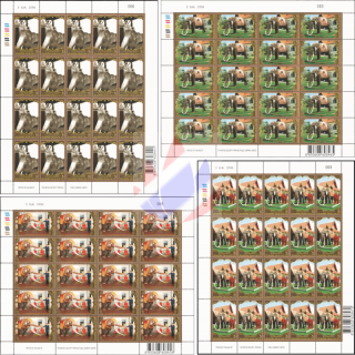 80th bir. King Bhumibol (III): The kings first white elephant -SHEET RNG- (MNH)