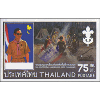 9th National Jamboree -ERROR / IMPERFORATED- (MNH)