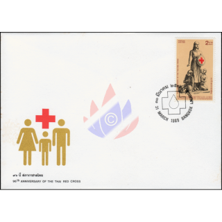 The 96th Anniversary of Thai Red Cross -FDC(I)-