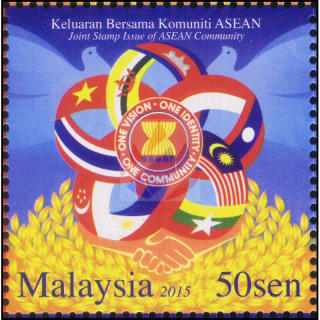 ASEAN 2015: One Vision, One Identity, One Community -MALAYSIA- (MNH)