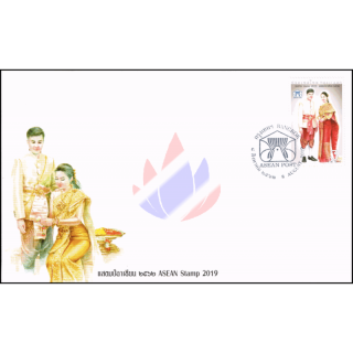 ASEAN 2019: National costumes -THAILAND FDC(I)-