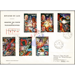 Amerikanisch-sowjetisches Raumfahrtunternehmen Apollo-Sojus (B) -FDC(II)-TR-