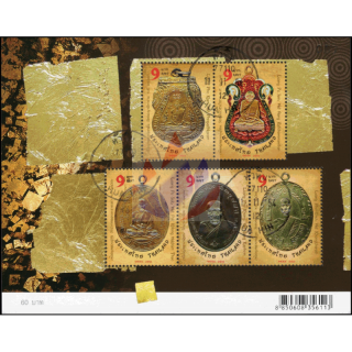 Amulette mit den Bildnissen buddhistischer Mönche (270A) -GESTEMPELT-