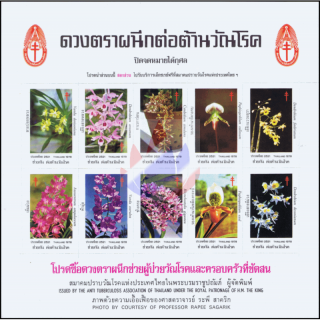 Anti-Tuberkulose Stiftung 2521 (1978) -Thailändische Orchideen- (KB) **