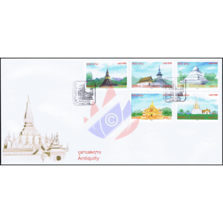 Antikes Historisches Laos: Stupas -FDC(I)-I-