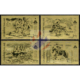 13th Asian Games (II) -GOLD STAMPS (SO6)-