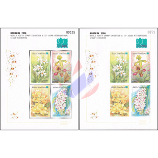 BANGKOK 2000: Orchids (178B-178C) (MNH)