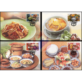 Bangkok 2003 (I): Food of the Regions -MAXIMUM CARDS-