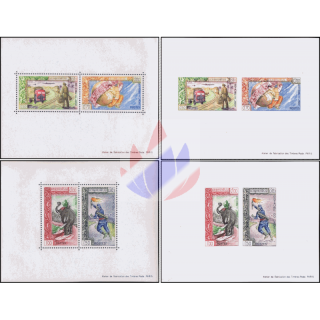 Briefmarkenausstellung, Vientiane (29A-30B) (**)
