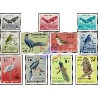 Official Stamps: Native Birds (I)