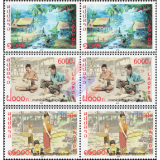 Everyday life in the village -PAIR- (MNH)