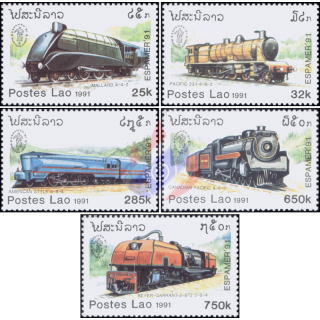 ESPAMER 91, Buenos Aires: Locomotives