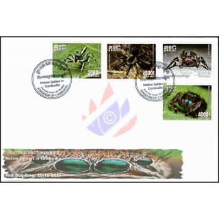 Native Spiders -FDC(I)-I-