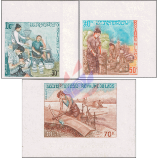 Local Handicrafts -IMPERFORATED- (MNH)