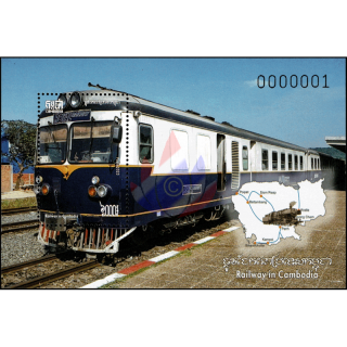 Eisenbahn in Kambodscha (372A) (**)