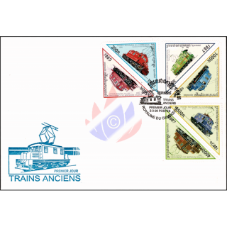 Electric locomotives from various railway companies -FDC(I)-