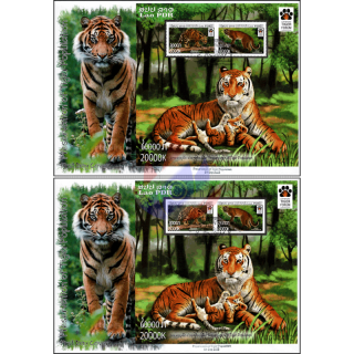 Preservation of Tiger Population (276A-276B) -FDC(I)-I-