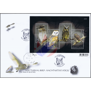 Nocturnal Bird (Owl) - The Night Hunter (308) -FDC(I)-