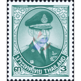 Freimarke: K�nig Bhumibol 10. Serie 3 Baht 1. DRUCK CARTOR