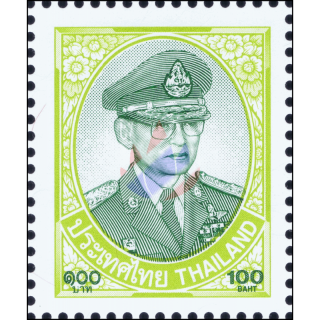 Freimarke: Knig Bhumibol 10.Serie 100B CSP 1.D