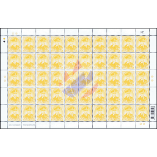 Definitive: King Bhumibol 10th SERIES 9B TBS 2.Print -SHEET(II)- (MNH)