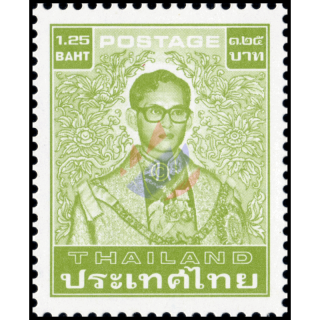 Freimarke: K�nig Bhumibol 7.Serie 1.25B -Wz.9- (**)