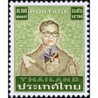 Freimarke: Knig Bhumibol 7.Serie 6.50B