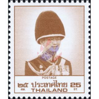 Freimarke: Knig Bhumibol 8.Serie 25S (2D) (CARTOR)