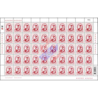 Definitive: RAMA IX - 9th series 2B -10th PRINT TBSP STAMP SHEET RNG- (MNH)